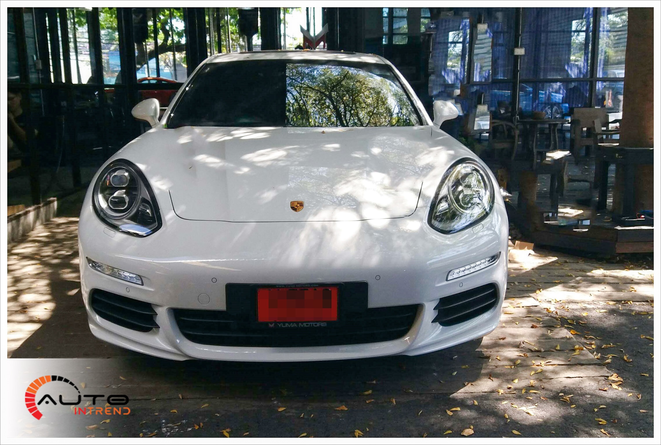 ติดกล้องบันทึกวิดีโอตรงรุ่นสำหรับรถ Porsche Paramera