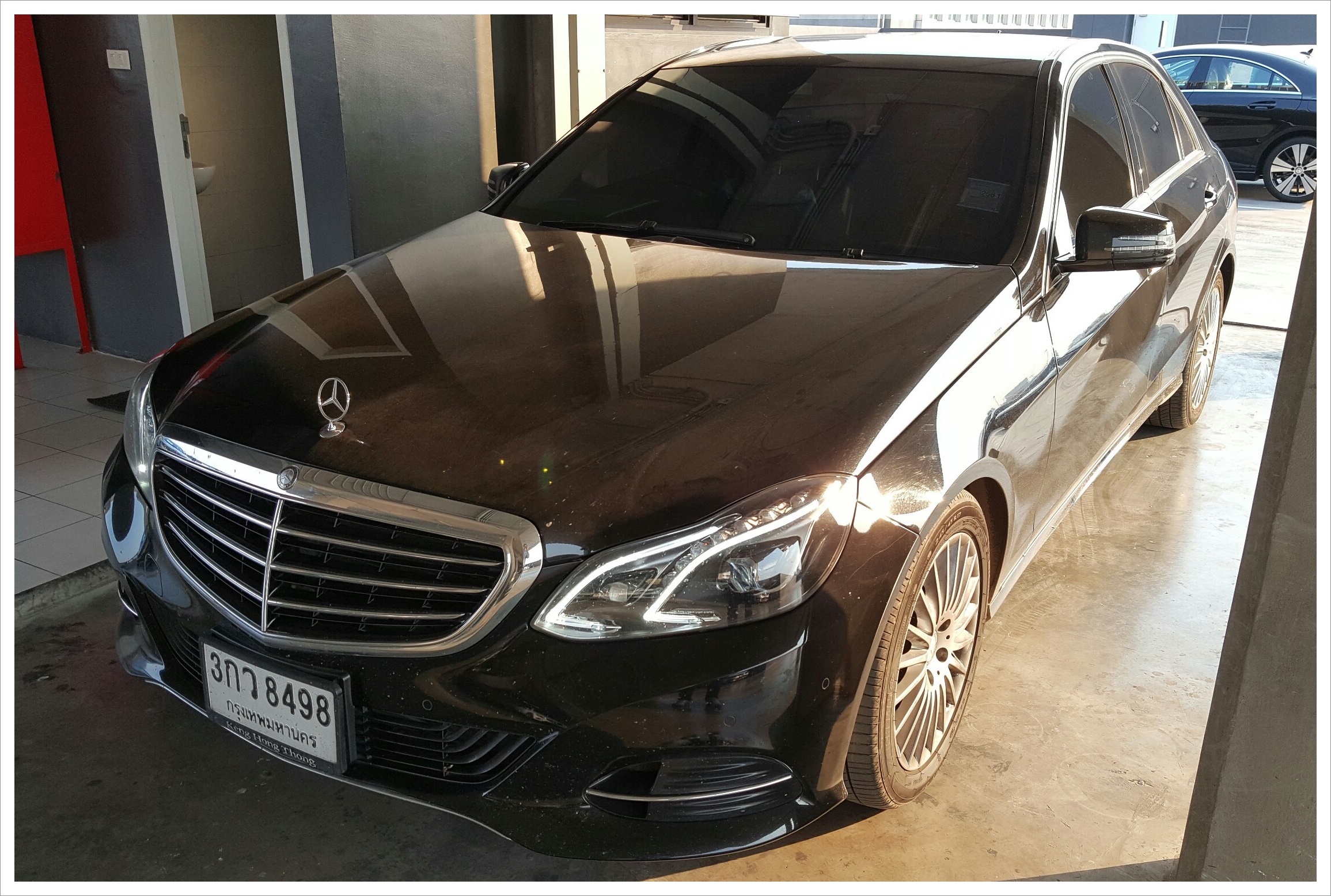 ติดตั้งกล้องบันทึกวิดีโอ BlackVue DR650GW-2CH Benz E300