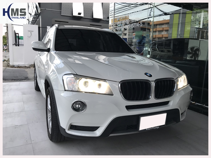 ติดกล้องบันทึกวิดีโอตรงรุ่นสำหรับรถ BMW X3