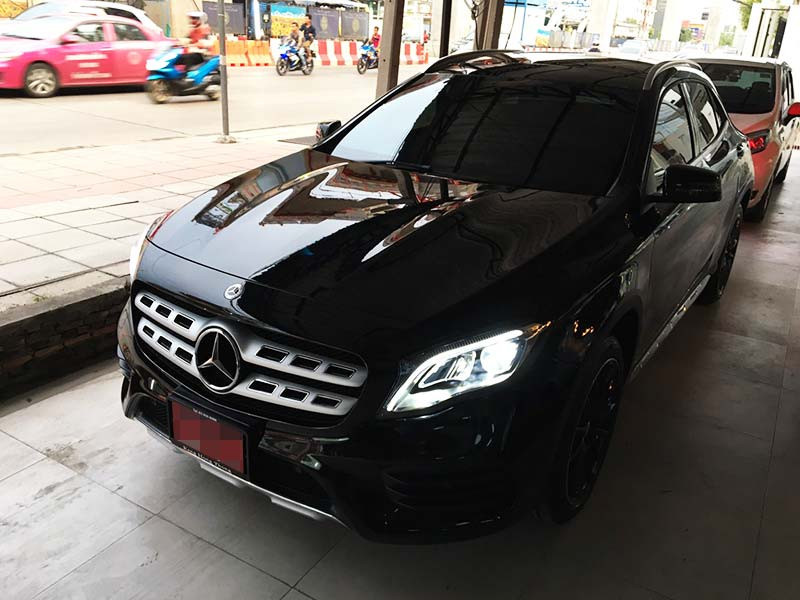 ติดกล้องติดรถยนต์ Mio J86 ใน Mercedes-Benz Gla250