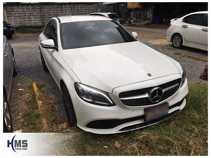 Mercedes Benz C220d W205 (กล้องติดหน้ารถ Mio MiVue J86D+MiVue A30)