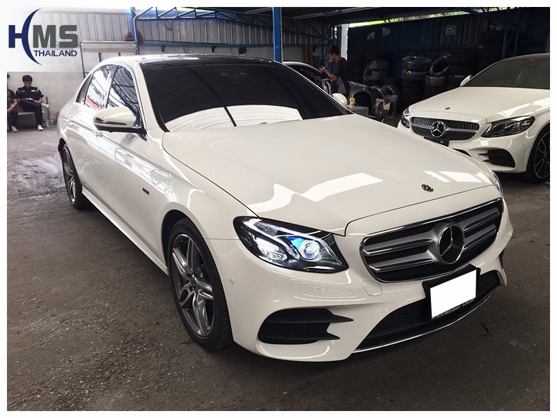 Mercedes benz E350e W213 (กล้องหน้ารถ THINKWARE Q800)