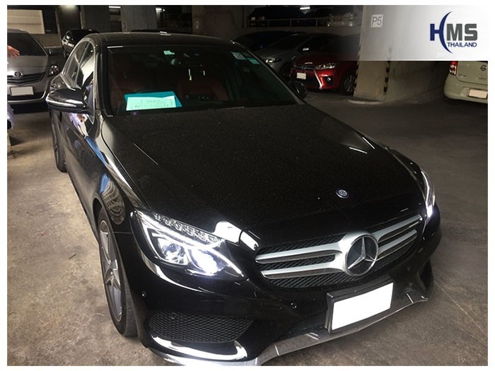 Mercedes Benz C300 W205 (กล้องติดรถยนต์ Thinkware F800 Pro)