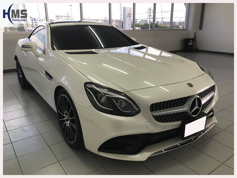 MercedesBenz SLC300 R173 (กล้องหน้ารถ Thinkware F800 Pro)