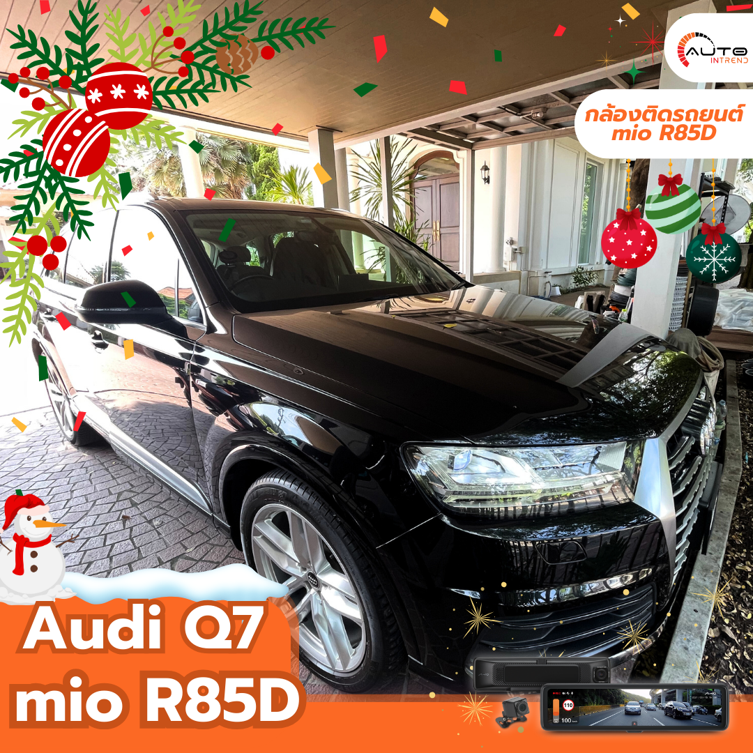 รีวิว Mio MiVue™ R850D กระจกมองหลังอิเล็กทรอนิกส์ (E-Mirror) ใน Audi Q7