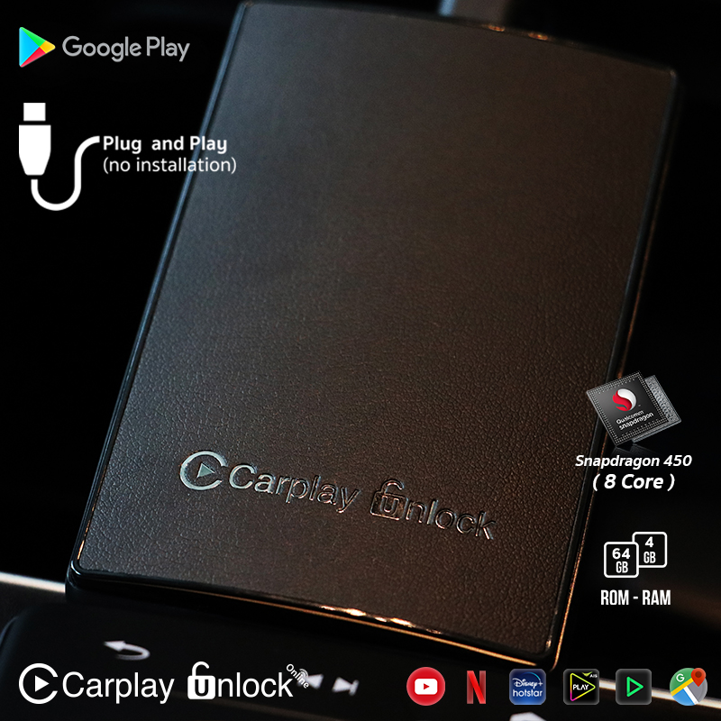 HMS Carplay Unlock Online ใส่ Sim ได้ สำหรับ รถรุ่นใหม่ทุกรุ่นที่มี Carplay มาจากโรงงาน