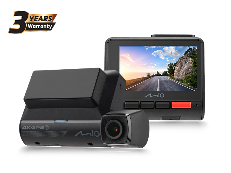 Mio MiVue&trade; 960W กล้องติดรถยนต์ กล้องหน้า4K เตือนกล้องตรวจจับความเร็ว รับประกัน 3 ปี